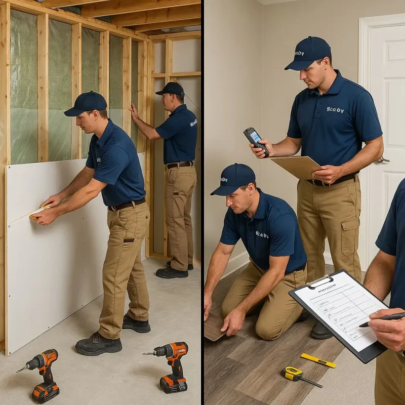 Repairs and Reconstruction process in Plano, KY